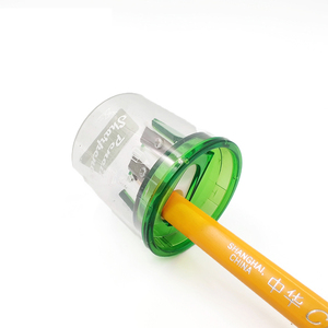 Оптовая продажа, лучшая печать логотипа, прозрачная четверка, школьные пластиковые мелки для карандашей по индивидуальному заказу - Product Image 1