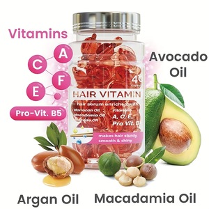 Commercio all'ingrosso Logo personalizzato USA più venduto <span class=keywords><strong>balsamo</strong></span> senza risciacquo vitamina capsula di crescita dei <span class=keywords><strong>capelli</strong></span> essenza per gli uomini e le donne in forma di olio - Product Image 2