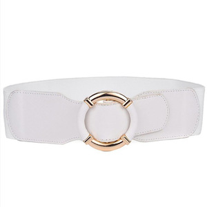 Ceinture élastique personnalisée pour femmes et hommes, ceinture large extensible, ceinture vintage épaisse, ceinture en <span class=keywords><strong>cuir</strong></span> PU - Product Image 3