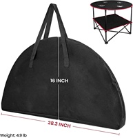 Woqi – cadre en acier métallique, vente en gros, extérieur, maison, plage, pique-nique, jardin, Table de Camping pliante