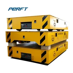 China Supply Transfer <strong>Cart</strong> 1-1300T Heavy Duty Transport Motorized <strong>Carts</strong> Electric <strong>Flat</strong> Bed Trolley - Product Image 5