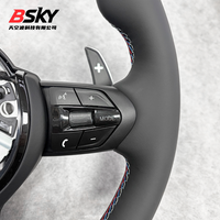 Volant en cuir M haute performance pour BMW F10 F20 E71 E90 E92 F30 F31 M3 F80 M4 F82 M5 F90 X6 E60 E90 E Série F