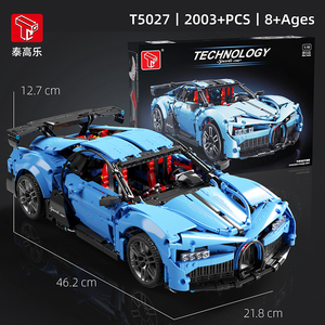 Taigaole T5027 Mô Hình Đồ Chơi Xe Hơi Điều Khiển Từ Xa Siêu Xe Thể Thao Công Nghệ Cao Bugat Đồ Chơi Gạch Khối Xây Dựng Quà Tặng Đồ Chơi Giáo Dục Cho Trẻ Em - Product Image 3