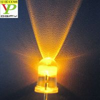 Diodes Led rondes personnalisées de 5mm rouge vert bleu jaune blanc pur blanc chaud orange ambre rose violet 1.8-3.5V 6v 12V 24V