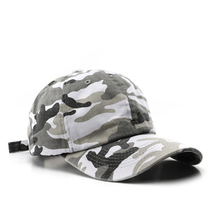 Alta qualidade 100% Algodão 6-Panel Terry Sports Pai <span class=keywords><strong>Cap</strong></span> Homens Camuflagem Ajustável Argyle Baseball Hat Leopard Elegante Dobby Design - Product Image 5