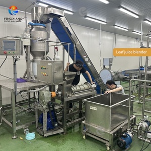 Wheatgrass Pandan Leaf Juice Processing Line Leaf Washing Cutting <b>Juicing</b> Cooking <b>Machine</b> - Product Image 4