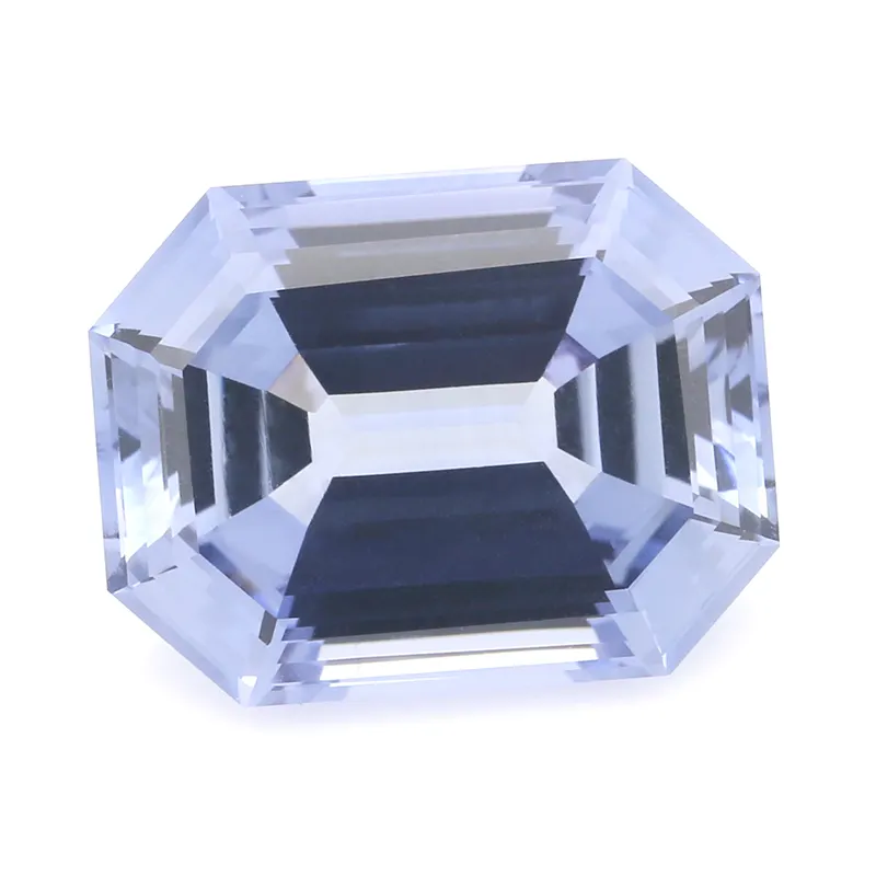 Grosir AAA Spesial Bintang Lima-sudut Manik Batu Permata Kecil Sintetis Lab Putih Kepingan Ganda Batu Zirkon Kubik untuk Perhiasan