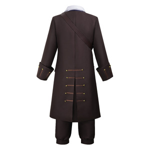 Costume da Pirata <span class=keywords><strong>Jack</strong></span> <span class=keywords><strong>Sparrow</strong></span> per Adulti, Travestimento di Halloween per Uomini - Product Image 2