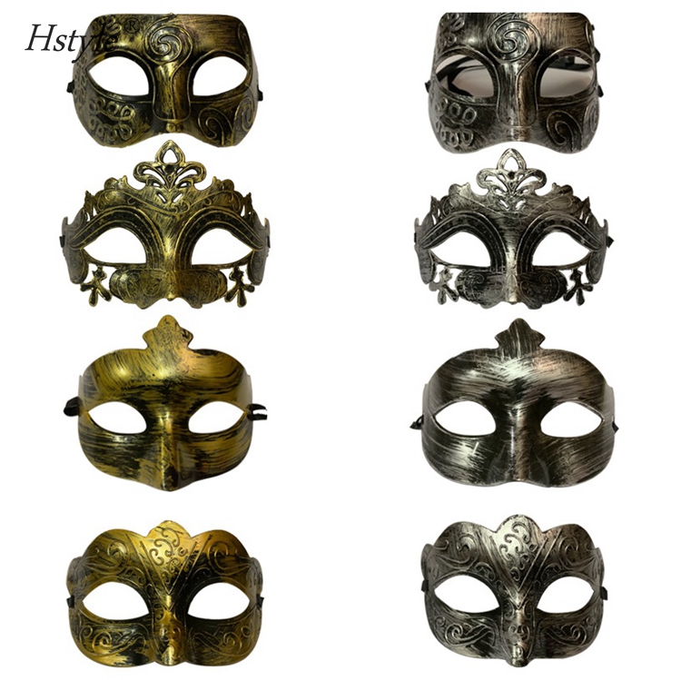 Masque De Visage Miroir Argenté Éblouissant Accessoire De