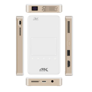 Oem/ODM xách tay 4K Android Pocket video Beamer rạp chiếu phim gia đình đầy đủ HD 4K DLP proyector LED ngắn ném chúng tôi Mini Máy chiếu di động - Product Image 5