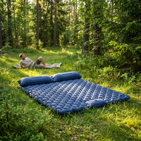 Matelas de couchage gonflable ultra-léger en TPU pour l'extérieur, portable et imperméable, idéal pour le voyage