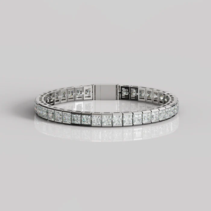 Exquisite Hexagon Stone Luxury Timeless Opulent Statement Fine Jewelry Elegance Chain & Link <b>Bracelet</b> Party Gift - Product Image 1