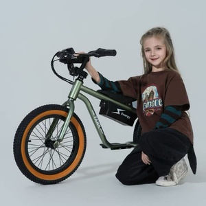 Bicicletta Elettrica per Bambini 16 Pollici Mini 24v4a 6-12 Anni Piccola Bici Quadrata Retrò per Ragazzi e Ragazze - Product Image 3