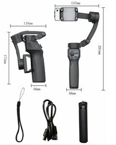 <span class=keywords><strong>Estabilizador</strong></span> Gimbal de Mano F11 de Gran Venta 2025 con Seguimiento Facial IA y Trípode para Smartphones - Product Image 1