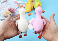 Jouet anti-stress en forme de canard extensible et mignon, en TPR souple, unisexe, pour soulager le stress, jouet de décompression pour adultes