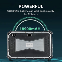 Tablet PC Industrial Resistente R80 MTK Octa Core 2.0GHz 18900mAh 1000nit 4G Android 13 WiFi de 8 Pulgadas 8+128GB