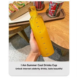 Simple Children's Eco-Friendly Plastic Water Bottle Portable Anti-fall Outdoor Sports Cup - Product Image 6