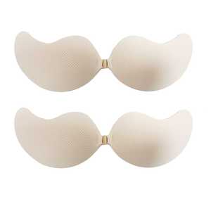 Adhesive <strong>Bra</strong> Sticky <strong>Bra</strong> With Breathable Hole, Strapless <strong>Invisible</strong> <strong>Push</strong> up <strong>Silicone</strong> <strong>Bra</strong> for Backless Dress