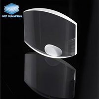 OEM N-BK7/H-K9L Fused Material Optical Glass Rectangle Line Focus Lens Cylinder Lens for Laser Equipment