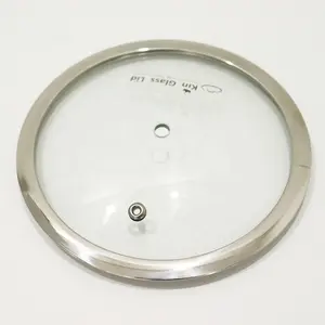 KIN玻璃盖厨房烤锅锅火锅锅豪华盖透明圆形16 28厘米钢化玻璃盖圆形玻璃盖