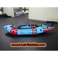 Packraft compact et polyvalent à prix abordable pour les excursions fluviales et les voyages d'aventure avec spraydeck
