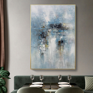 Nghệ sĩ thiết kế tay sơn khung tường nghệ thuật trừu tượng bức tranh vải dầu cho nhà phòng khách trang trí - Product Image 3