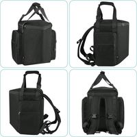 Sac à dos intelligent en fibre de carbone Oxford avec haut-parleur musical LED, affichage LED, OEM BSCI, personnalisable