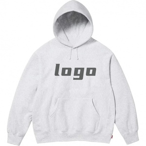 <span class=keywords><strong>Felpa</strong></span> <span class=keywords><strong>con</strong></span> <span class=keywords><strong>Cappuccio</strong></span> Personalizzata da Uomo in <span class=keywords><strong>Grigio</strong></span> Americano Pesante <span class=keywords><strong>con</strong></span> Interno Felpato Spesso - Product Image 1
