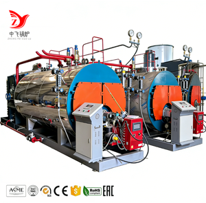 Chaudière à vapeur au gaz et au mazout Zhongfei WNS avec faible bruit de fonctionnement et environnement de travail confortable - Product Image 5