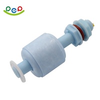 PP plastique M10 capteur de niveau de liquide vertical interrupteur de niveau à flotteur capteur de niveau d'eau 24V pour réservoir d'eau