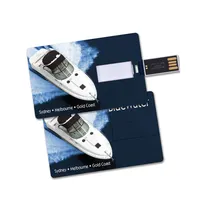 Gitra Custom 2.0 USB Business Card Flash Drive all'ingrosso con stampa a colori