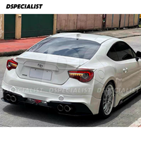 Bumper Belakang Serat Kaca Gaya Dspecialist untuk Toyota GT86 Subaru Brz Body Kit 2017-2019