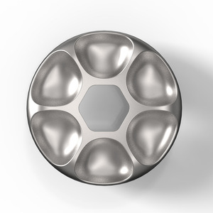 Comedero Inteligente para Mascotas Serie F13, 6 Comidas, Tazón de Acero Inoxidable, Dispensador de Comida para Perros y Gatos con Temporizador y Cantidad Programable, Forma Redondeada, 2.8 kg - Product Image 1