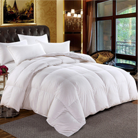 Vente chaude hôtel cinq étoiles Hilton White 95% duvet de canard confortable noyau de couette chaud peut être lavé avec de l'eau