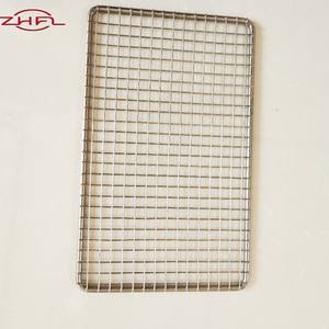 ตะแกรงย่างบาร์บีคิวเกาหลี - สำหรับใช้กลางแจ้งและในครัว โครงสร้างโลหะ ไม่ติดกระทะ ทนต่อการกัดกร่อน ทำความสะอาดง่าย - Product Image 2