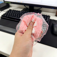 Jouet sensoriel en silicone souple de qualité supérieure, motif griffe de chat Onigiri, saveur fraise Kawaii, design mignon, ornement de bureau pour les 14 ans et plus