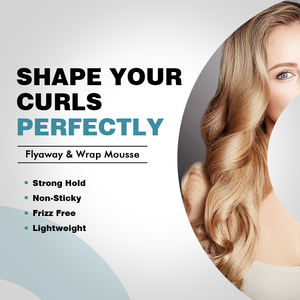 Extraits naturels de plantes personnalisés <span class=keywords><strong>cheveux</strong></span> <span class=keywords><strong>bouclés</strong></span> <span class=keywords><strong>mousse</strong></span> hydratante et brillant non-collant non-alcoolique 200ml - Product Image 4