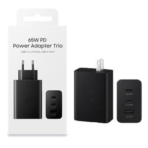 <span class=keywords><strong>Cargador</strong></span> de Pared USB de 3 Puertos con Carga Súper Rápida Tipo-C de <span class=keywords><strong>45W</strong></span> 65W para UE, EE. UU. y Reino Unido, para <span class=keywords><strong>Samsung</strong></span> Galaxy <span class=keywords><strong>S21</strong></span> S22 S24 <span class=keywords><strong>Ultra</strong></span> y Dispositivos <span class=keywords><strong>Samsung</strong></span> - Product Image 1