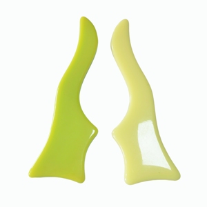 Custom Color Resin Body Gua Sha Tool S-Curve Scraping Board for Reducing Muscle Tension and Improving Circulation - Product Image 4