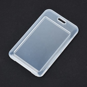 Hộp Đựng Thẻ ID Dọc Trong Suốt Bằng Nhựa <span class=keywords><strong>PP</strong></span> Cứng Phủ Kín Toàn Bộ - Product Image 2