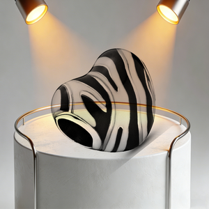 Logotipo original Plata 925 - Colgante de corazón mate ojo de <span class=keywords><strong>gato</strong></span> negro - Pulsera de cámara con forma de corazón cuadrado negro - Cuentas de alambre DIY - Product Image 2