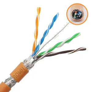 Thâm Quyến Sản Xuất UTP/FTP/SFTP Ethernet Cat5e Cat6 Cat7e Cat8 Cáp Mạng Lan Cáp Vá Dây