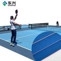 Échantillons Gratuits – Rouleau de Revêtement de Sol en Acrylique et Caoutchouc pour Court de Pickleball – Portable, Antidérapant, Écologique, pour Extérieur – Tapis de Sol pour Terrains Sportifs