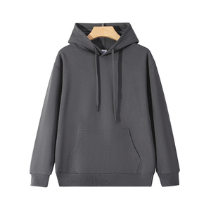 Fabricantes de ropa YKH Ropa de invierno 320GSM Tela de lana Mantener caliente en blanco para imprimir logotipo personalizado Sudadera con capucha para hombre - Product Image 4