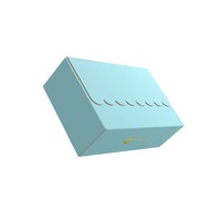 Caja corrugada con tira fácil de rasgar personalizada, caja de envío con apertura perforada, cinta adhesiva, Caja Postal autosellada