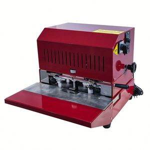 Horizontal Double Side Leather Belt Inking Painting <b>Machine</b> Leather Edge Coloring Dyeing <b>Machine</b> - Product Image 1