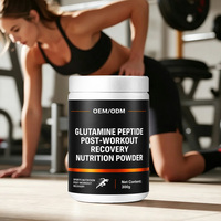 Poudre de glutamine professionnelle pour la récupération, collagène de soja, supplément nutritionnel sportif à la pastèque pour soutenir l'endurance post-exercice