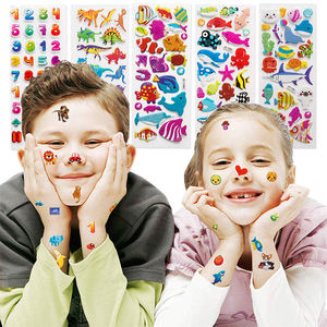 סיטונאי ילדים קישוט חיות מצוירות חמוד 3D נפוח מדבקות מותאם אישית - Product Image 3