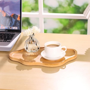 Wooden Decorative Serving <b>Tray</b> Cloud Jewelry & Trinket Dish Coffee Table Home Decor for Candles <b>Perfume</b> More - Product Image 3