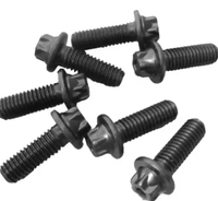 Boulons à tête hexagonale à petite bride en acier inoxydable et acier au carbone de haute qualité, fabrication directe YPH, OEM, DIN 34800